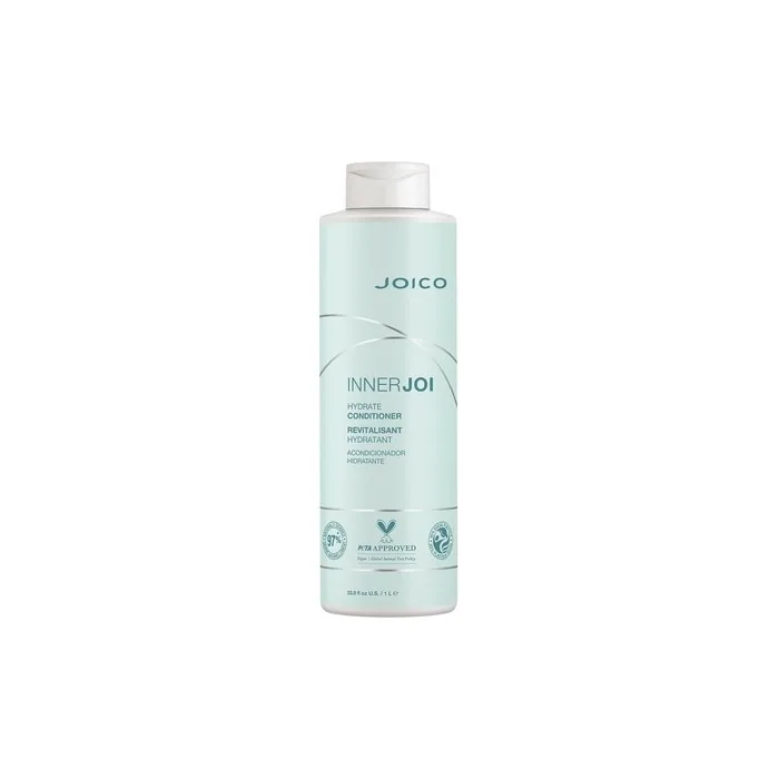 Joico InnerJoi Hydrate Conditioner for Dry Hair & Scalp Sulfate & Paraben Free Vegan Formula 33.8 Fl Oz