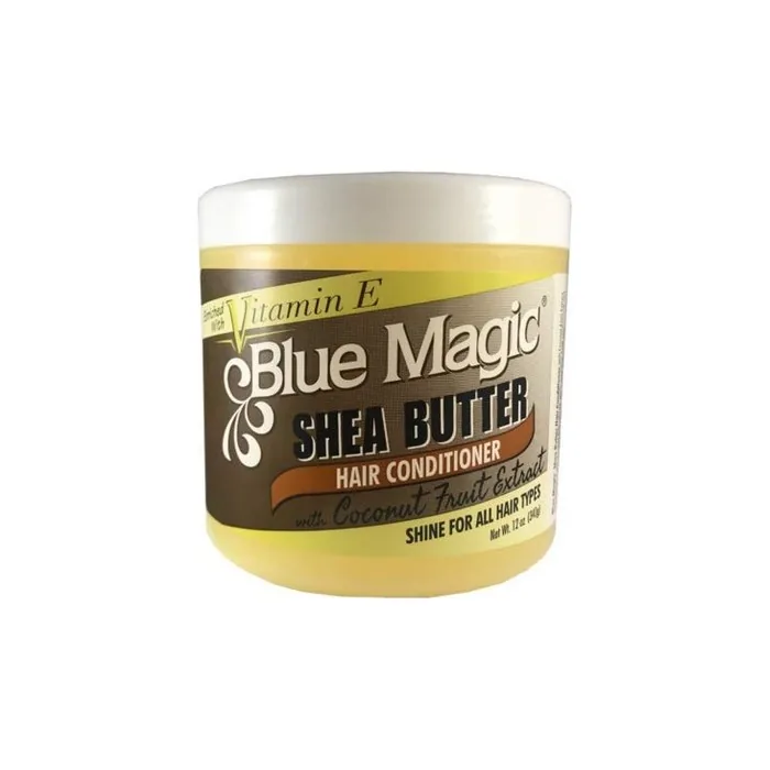 Blue Magic Shea Butter Hair Conditioner Enriched With Vitamin E 12 Oz