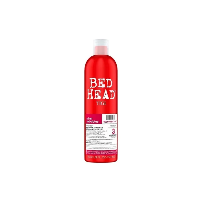 Bed Head by TIGI Urban Antidotes Resurrection Conditioner Ideal for Damaged Hair 750ml