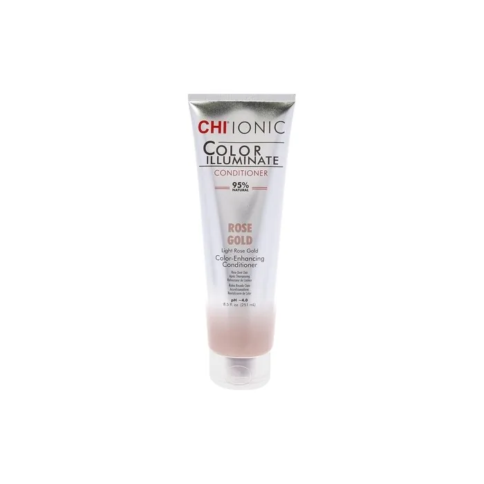 CHI Ionic Color Illuminate Rose Gold Color Enhancing Conditioner 251ml