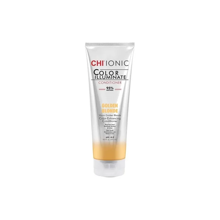 CHI Ionic Color Illuminate Conditioner Golden Blonde Color Enhancing Conditioner 251ml