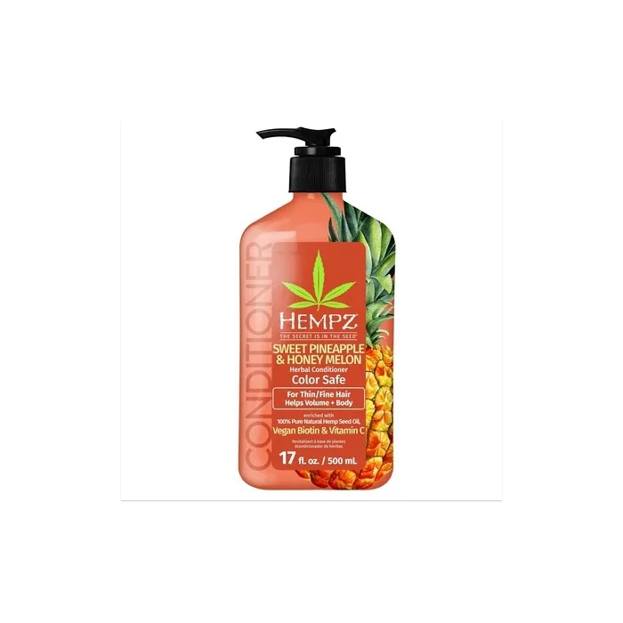 Hempz Biotin Conditioner Sweet Pineapple & Honey Melon For Thinfine Hair