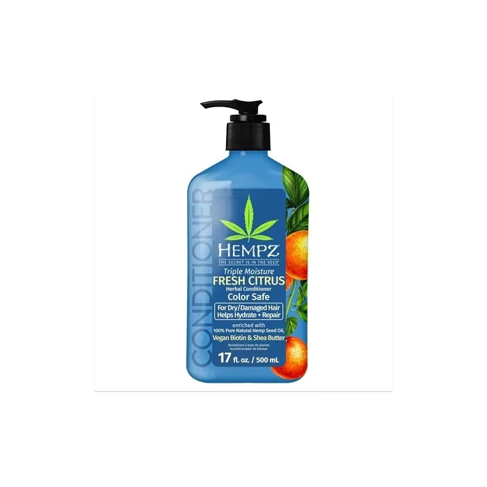 Hempz Biotin Conditioner Triple Moisture Fresh Citrus Peach & Grapefruit