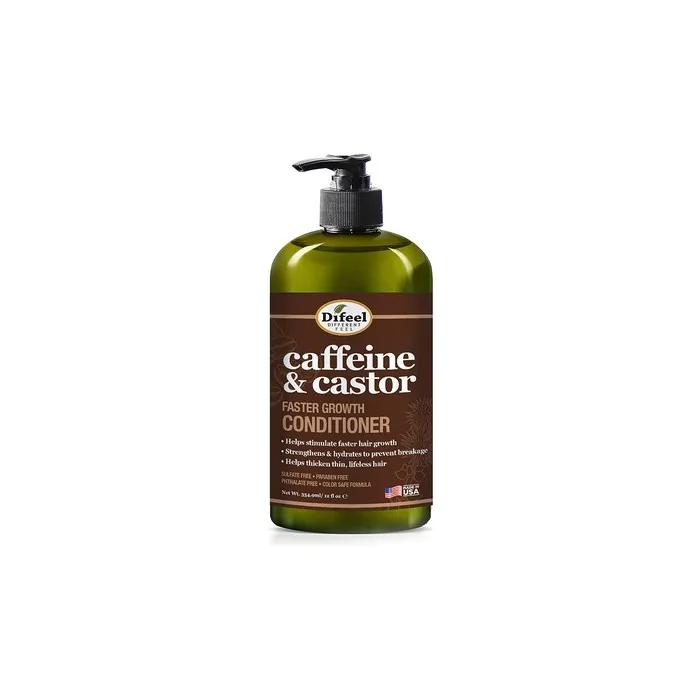 Difeel Caffeine & Castor Faster Growth Conditioner 355ml