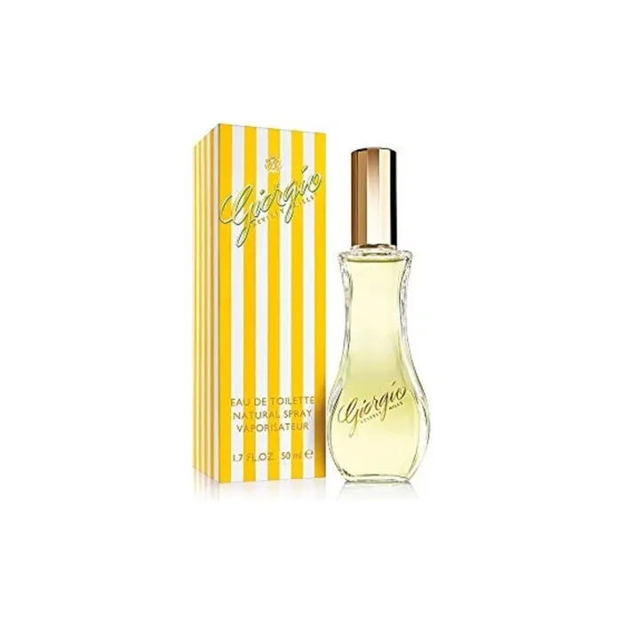 Giorgio Beverly Hills Eau de Toilette Floral Oriental Fresh Scent Luxury Fragrance Perfume for Women 50ml