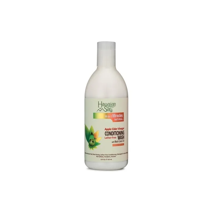 Hawaiian Silky Apple Cider Vinegar Conditioning Wash 12.5oz