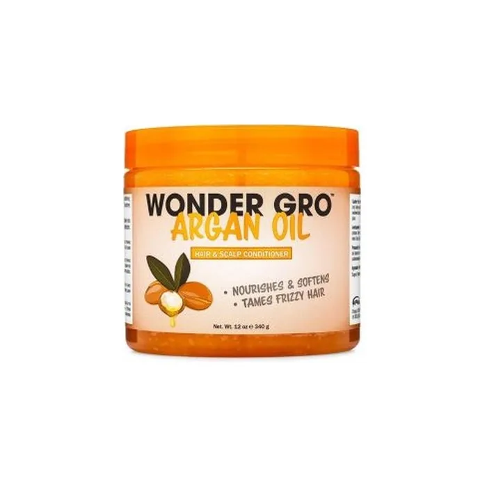 Wonder Gro Argan Oil Hair & Scalp Conditioner 12 Ounces 340 Grams
