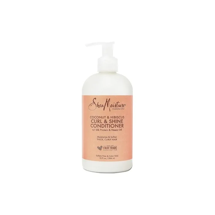 Shea Moisture Coconut and Hibiscus Curl and Shine Conditioner 384ml