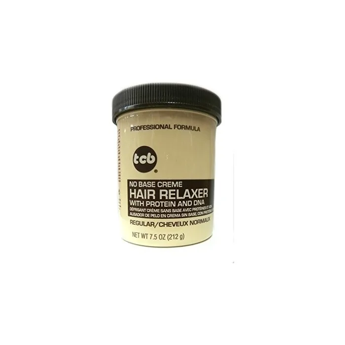 TCB No Base Creme Hair Relaxer Regular Normal 212g