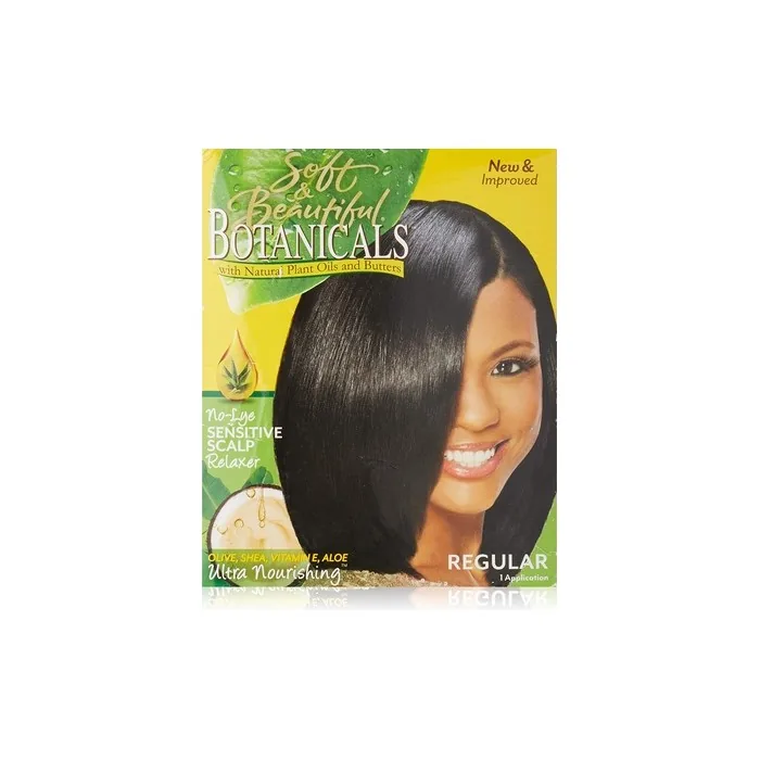 Soft & Beautiful Botanicals Regular Relaxer Kit
