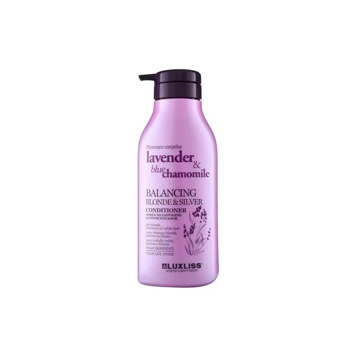 Luxliss Balancing Blonde/Silver Lavender & Blue Chamomile Conditioner 500ml