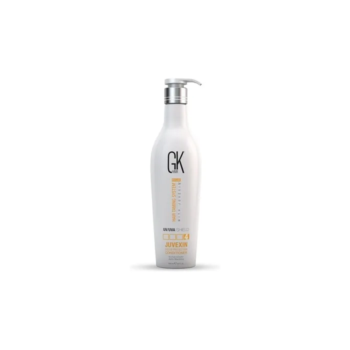 GK HAIR Global Keratin Colored Shield Conditioner 22 fl oz 650ml - Deep Cleansing Heat Thermal Protection for Color Treated Dry Damaged Curly Frizzy Hair - Paraben Sulfate Free Unisex
