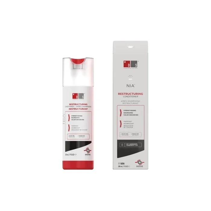 NIA Conditioner for Damaged Hair by DS Laboratories - Hair Repair Conditioner for Damaged Hair 205ml