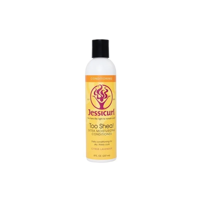 Jessicurl Too Shea Extra Moisturizing Conditioner For Curly Hair Citrus