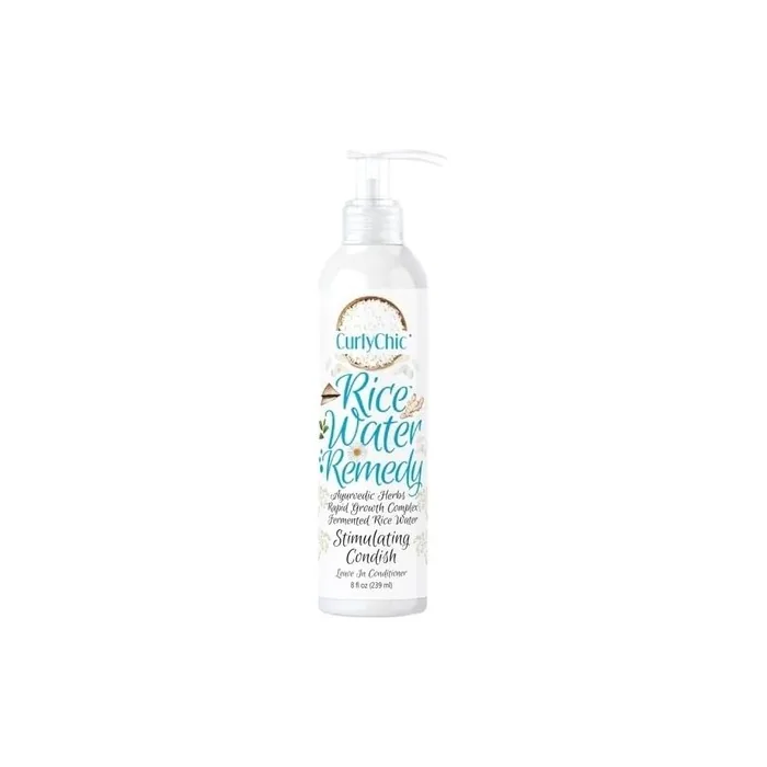 Curly Chic Rice Water Remedy Stimulating Conditioner 8 Fl Oz