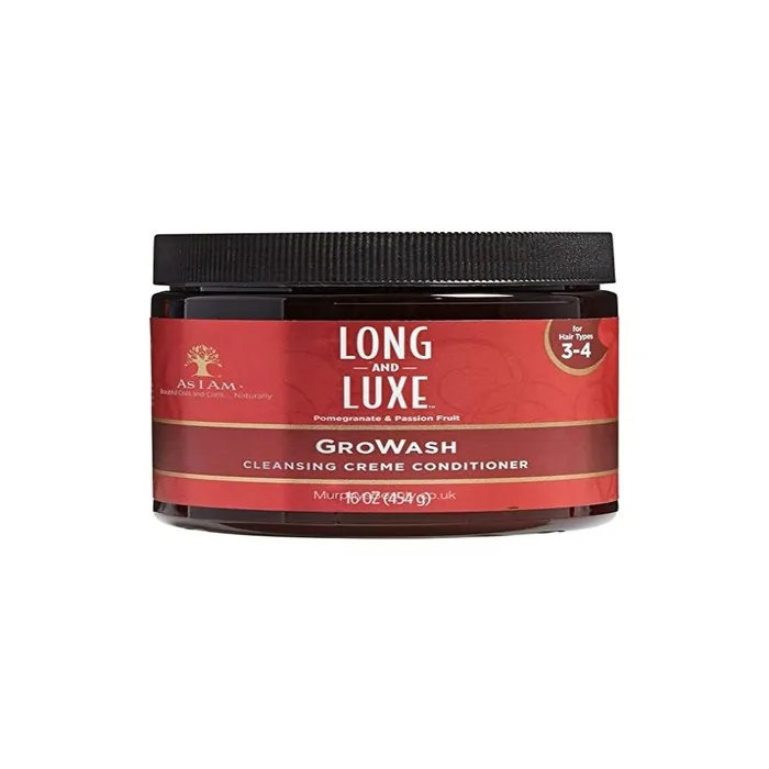 As I Am GroWash Cleansing Creme Conditioner 16oz 454ml