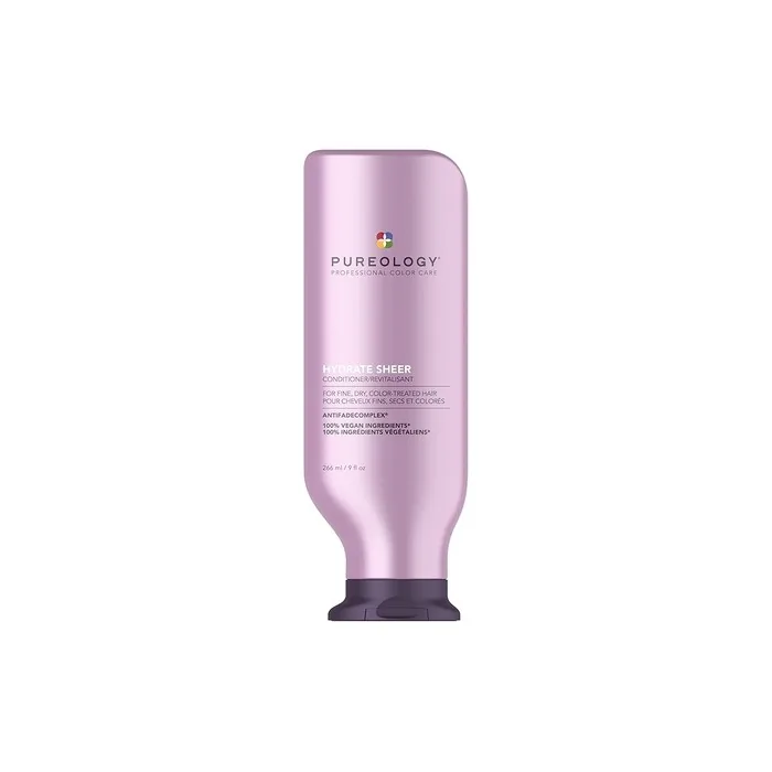 Pureology Hydrate Sheer Moisturizing Conditioner for Fine Color Treated Hair 266ml