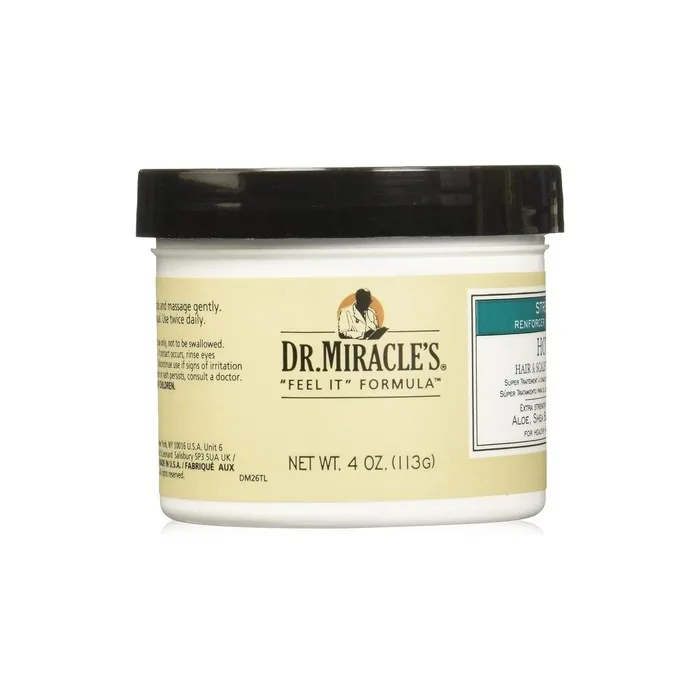 Dr. Miracle's Hot Gro Hair & Scalp Treatment Conditioner Super 4oz