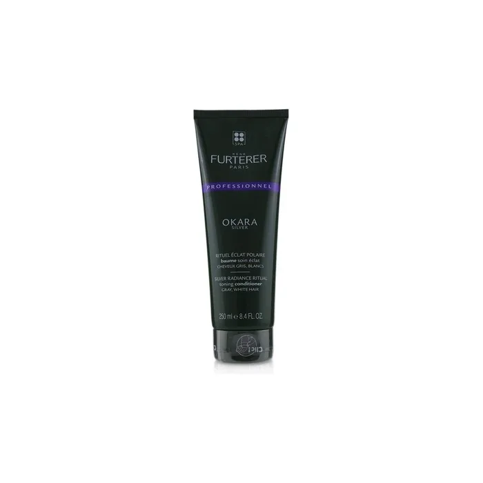 Rene Furterer - Okara Silver Radiance Ritual Toning Conditioner - Gray, White Hair (Salon Product) 250ml