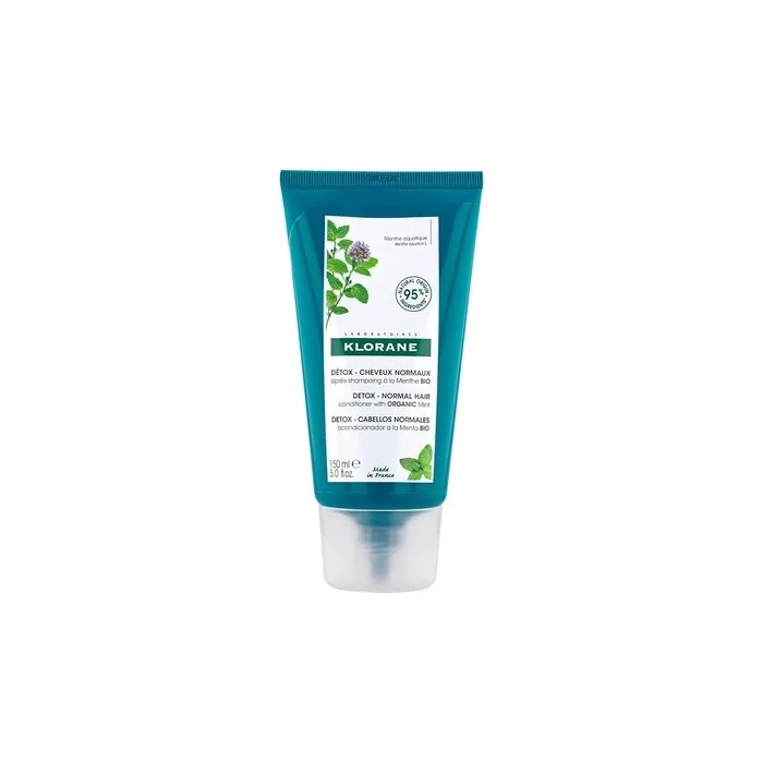 Klorane Detox Conditioner For Damaged Hair With Mint 150ml
