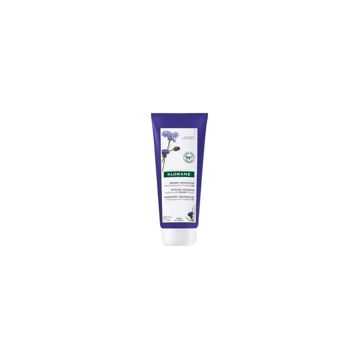 Klorane Centaurea Conditioner 200ml Neutralizing Yellow Tones Bio Cornflower