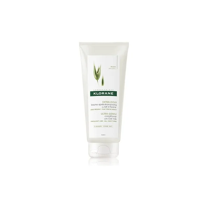Klorane Ultra Gentle Conditioner Oat Milk Balm 200ml For Normal Hair