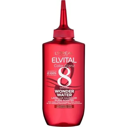 L'Oréal Paris Elvital Hair Treatment for Smooth Hair with Acidal Care Formula Colour Shine 8 Seconds Wonder Water Hair Fluid 200ml