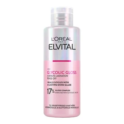 L'Oreal Paris Elvital Glycolic Gloss Rinseoff Treatment For Normal Hair 200 Ml