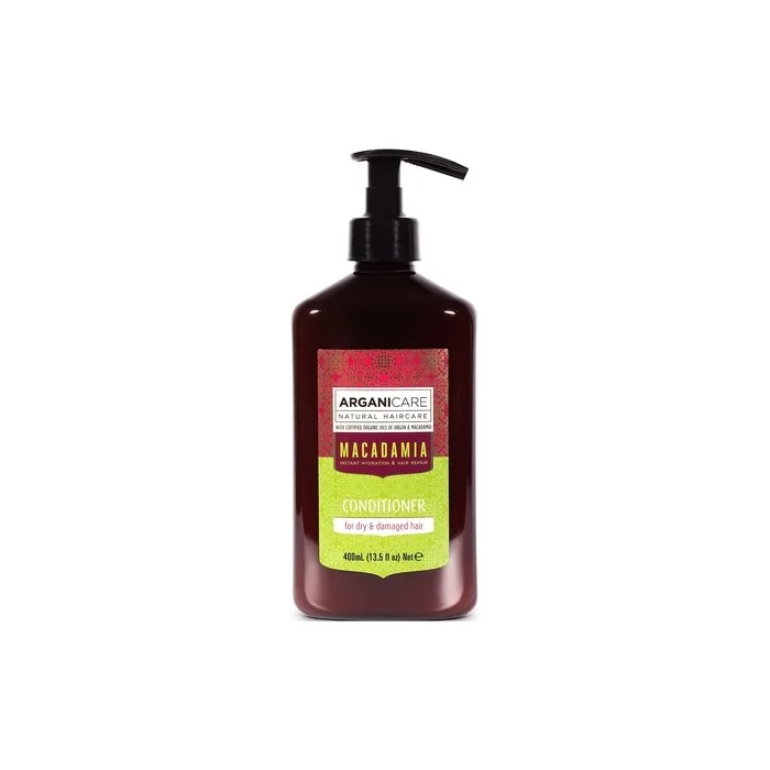 ArganiCARE Macadamia Conditioner for Dry and Damaged Hair 400ml