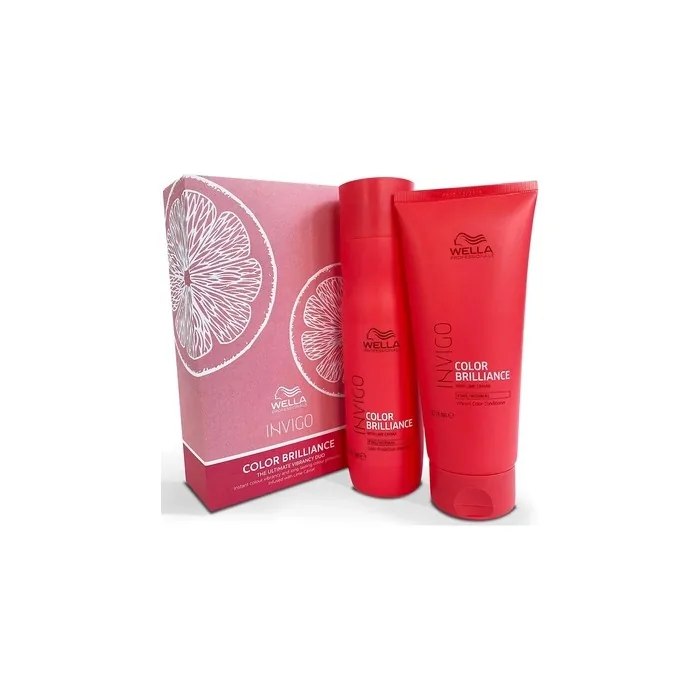 Wella Invigo Color Brilliance Duo Shampoo And Conditioner