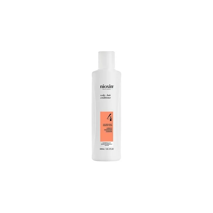 Nioxin System 4 Conditioner For Colored Hair Visibly Thinning Hair 300 Ml