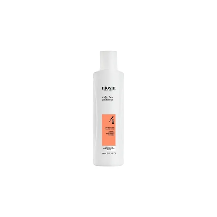 Nioxin System 4 Revitalizing Conditioner 300ml For Colored Hair With Advanced Density Loss