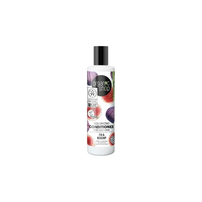 Organic Shop Fig Volumizing Conditioner For Oily Hair 280ml