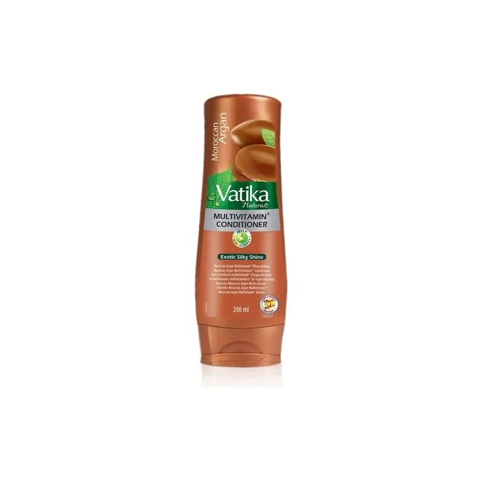 Vatika Naturals Multivitamin Enriched Argan Conditioner 200ml with Argan Oil and Soybean Oil