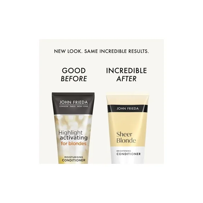 John Frieda Sheer Blonde Brightening Conditioner 250ml
