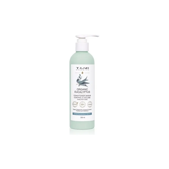 Tlab Organics Eucalyptus Sebum Control & Volume Conditioner Volumizing Conditioner For Greasy Hair Ml