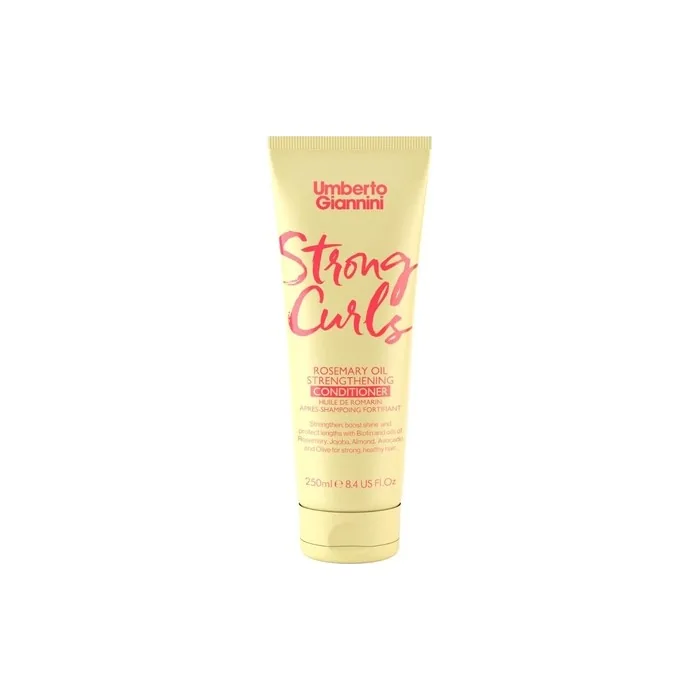 Umberto Giannini Strong Curls Rosemary Oil Strengthening Conditioner for Curly Hair