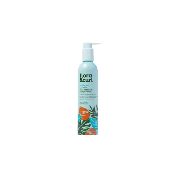 Flora & Curl Coconut Mint Curl Refresh - Conditioner For Revitalizing Curls