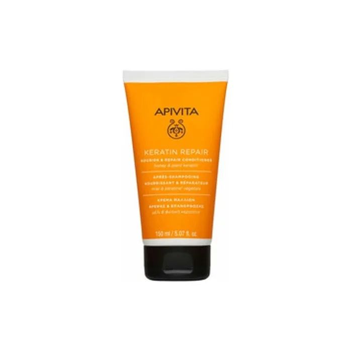 Apivita Keratin Repair Nourish Repair Conditioner 150ml For Very Dry And Damaged Hair