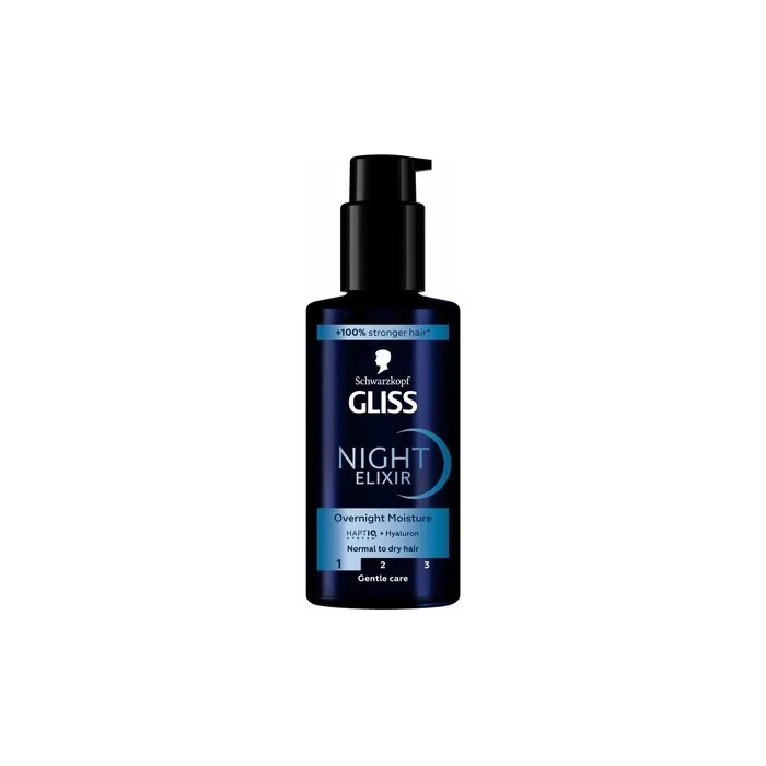 Gliss Kur Aqua Revive Night Elixir - Hair Treatment For Night Use