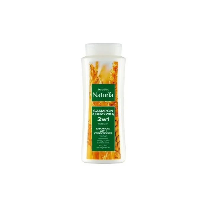 Joanna Naturia 2-in-1 Shampoo with Conditioner and Wheat Proteins 500ml