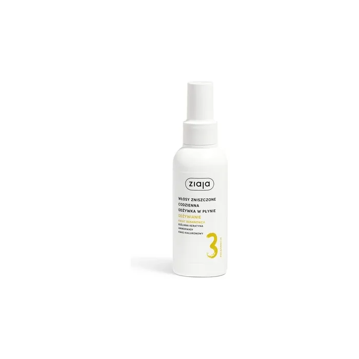 Ziaja Banana Flower Liquid Conditioner Nutrition