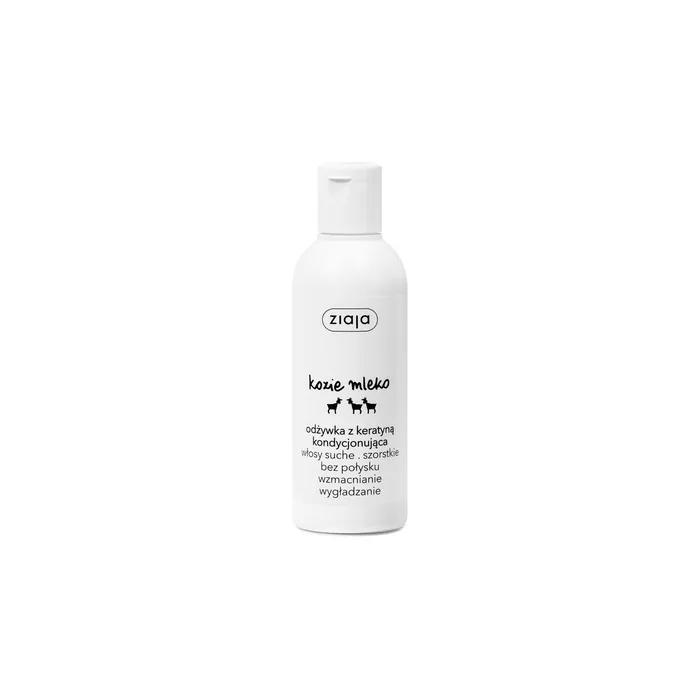 Ziaja Goat's Milk Conditioning Hair Conditioner With Keratin For Coarse Hair Without Shine 200ml