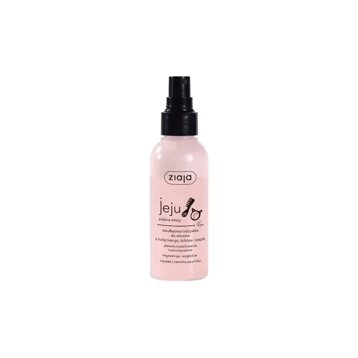 Ziaja Jeju Two-Phase Hair Conditioner Spray Mango Coconut Papaya 125ml