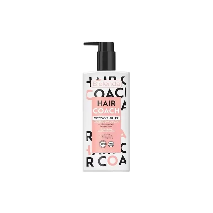 Bielenda Hair Coach Rebuilding Conditioner Filler for Dry and Frizzy Hair 280ml