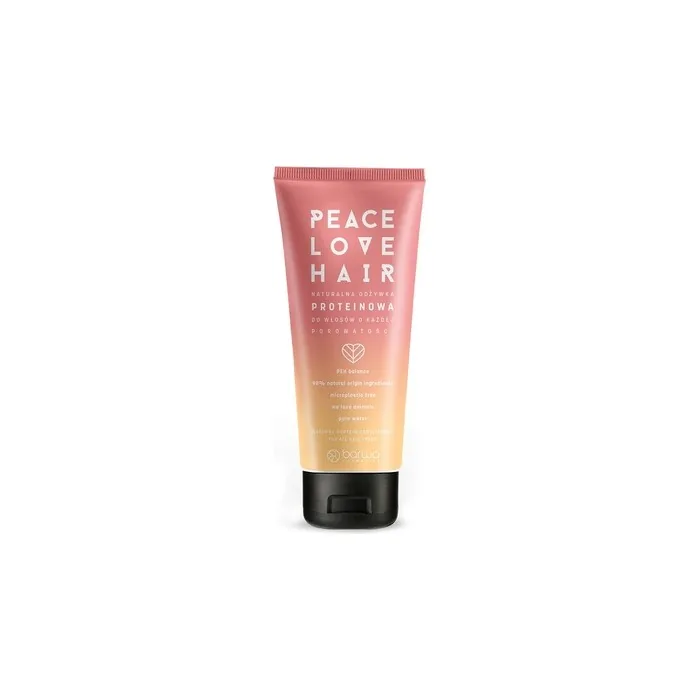 Peace Love Hair Natural Protein Conditioner For Hair Of Any Porosity 180ml
