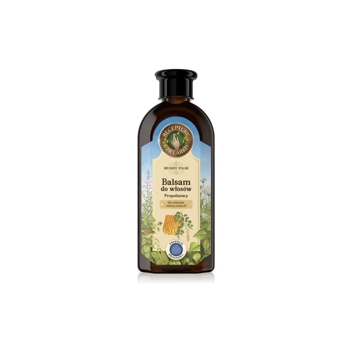 Elfa Ii Receptury Zielarki Skarby Polne Balsam With Birch Propolis For Damaged Hair 350ml