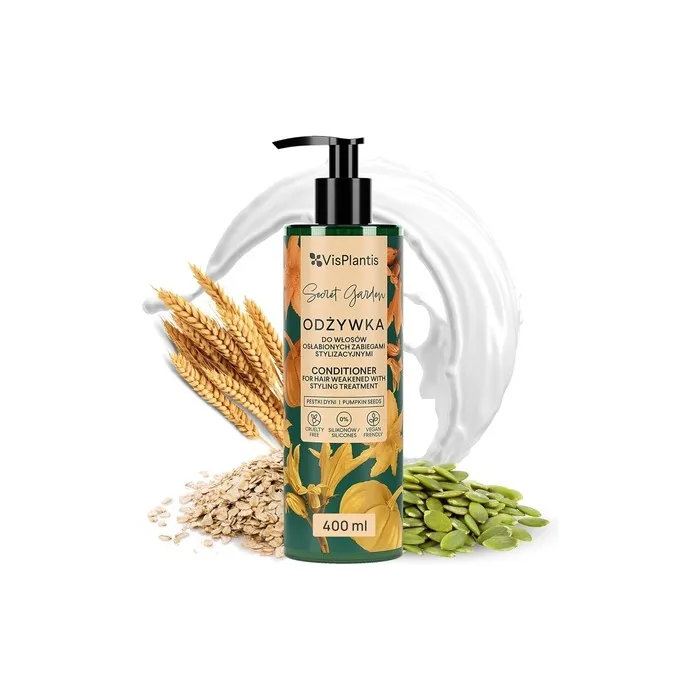 Vis Plantis Hair Conditioner for Weakened Hair with Styling Treatments 400ml