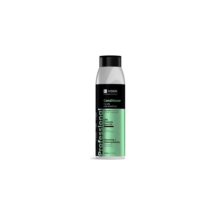 Hiskin Professional Conditioner For Oily And Combination Hair Cleansing And Seboregulating 400 Ml