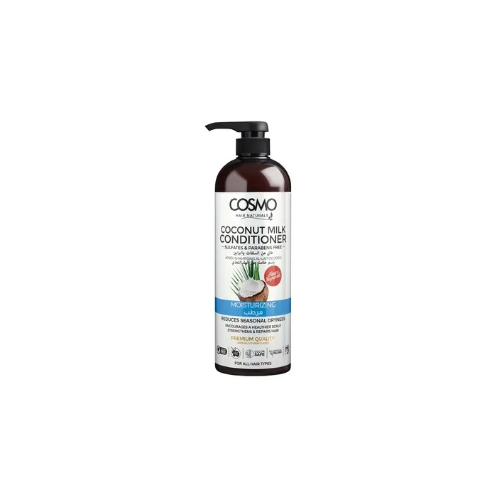 Cosmo Cosmetics Coconut Milk Conditioner 1000ml Improved Design 23